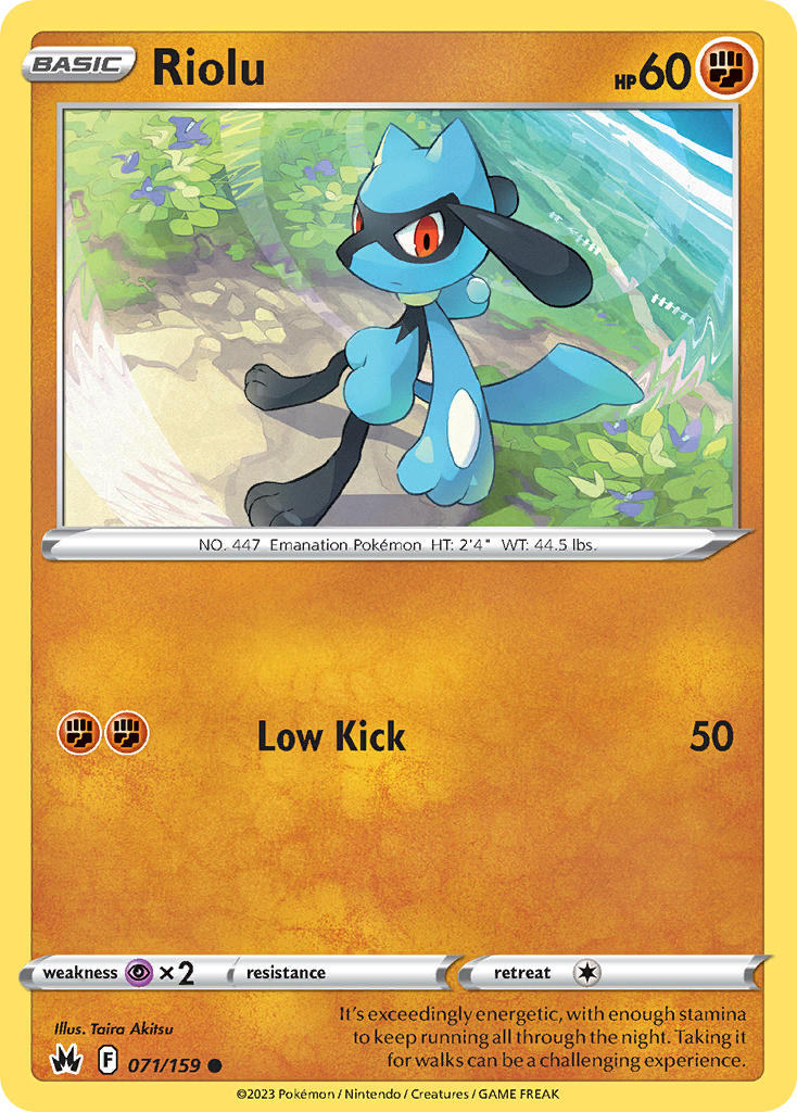 Riolu - 071/159 - Scroll and Circuit Games